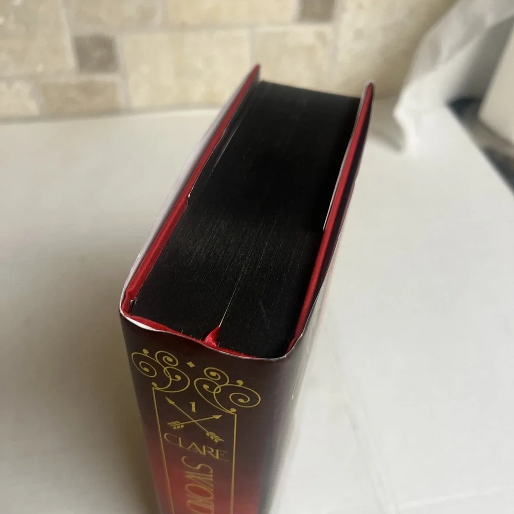 Cassandra Clare Sword Catcher SIGNED‎ Fairyloot Edition 2023 HCDJ Sprayed Edges